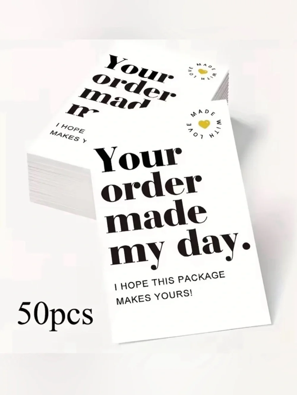 Thank you! Cards 50